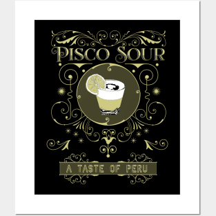 Vintage Pisco Sour Posters and Art